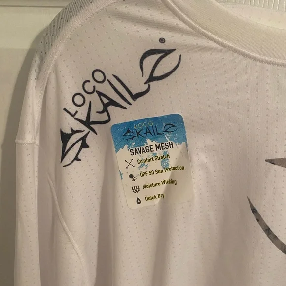 Loco Skalez long sleeve upf 50 tech tee - Picture 4 of 6